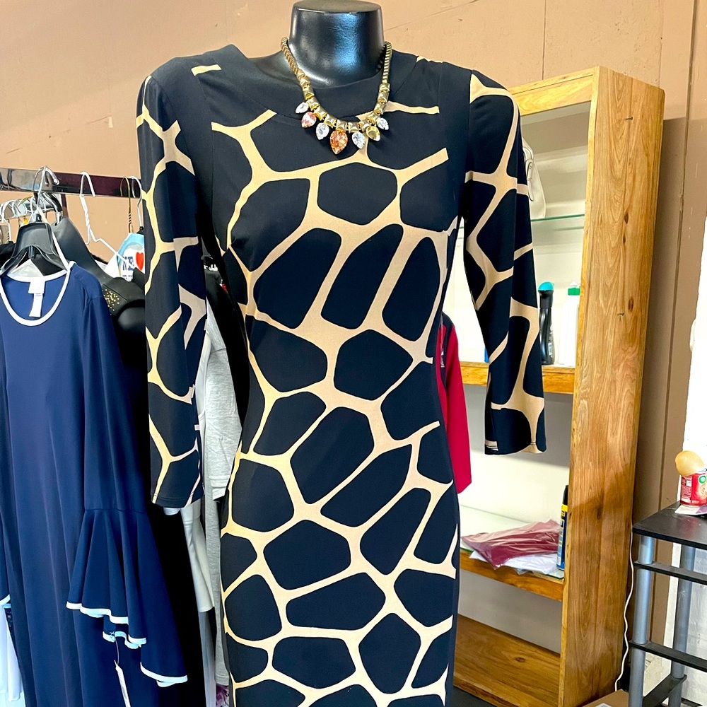 Ladies Designer Midi Dress